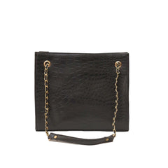 CROCODILE TOTE BLACK - LEFTOVER - Bag X