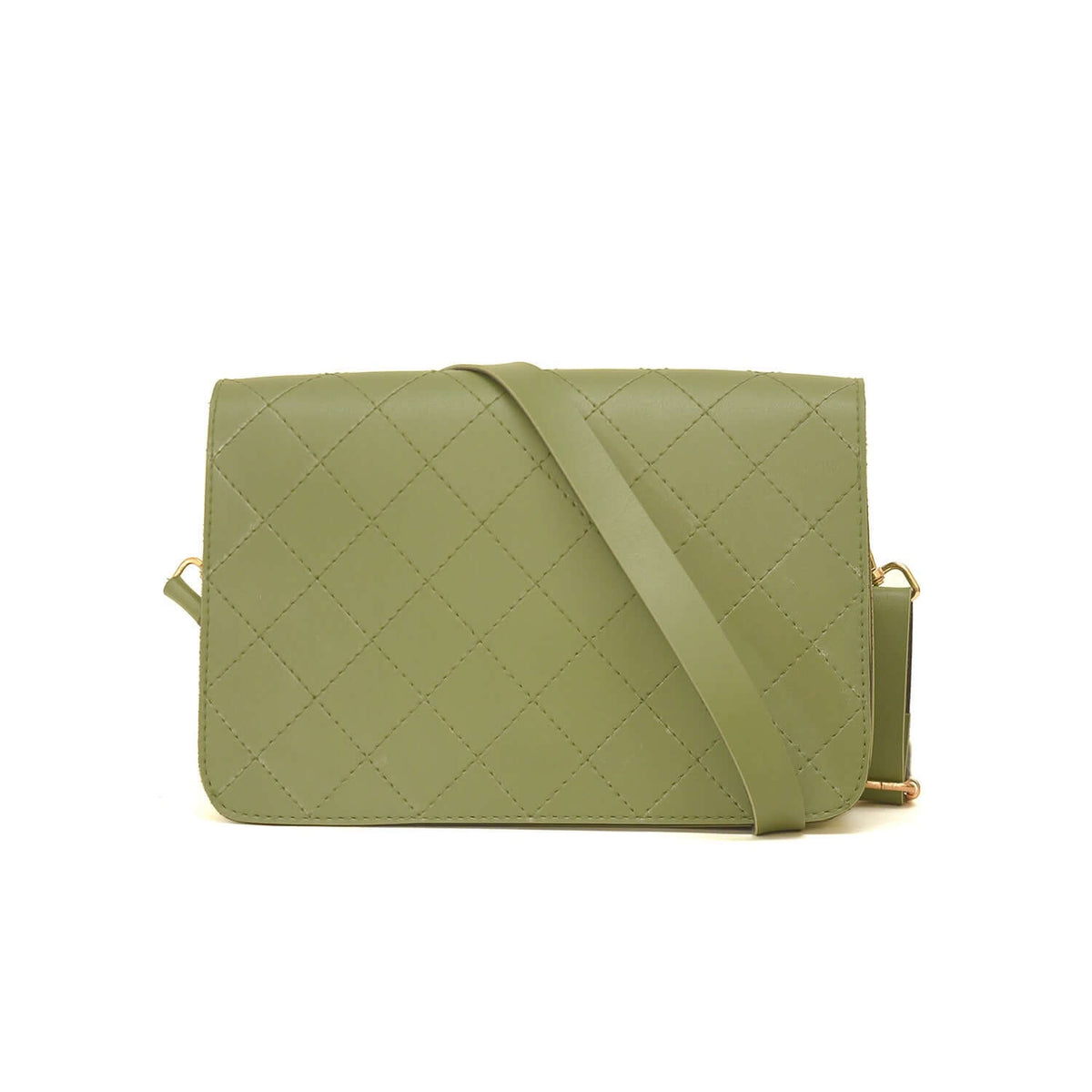 CROSS STITCH GREEN - Bag X