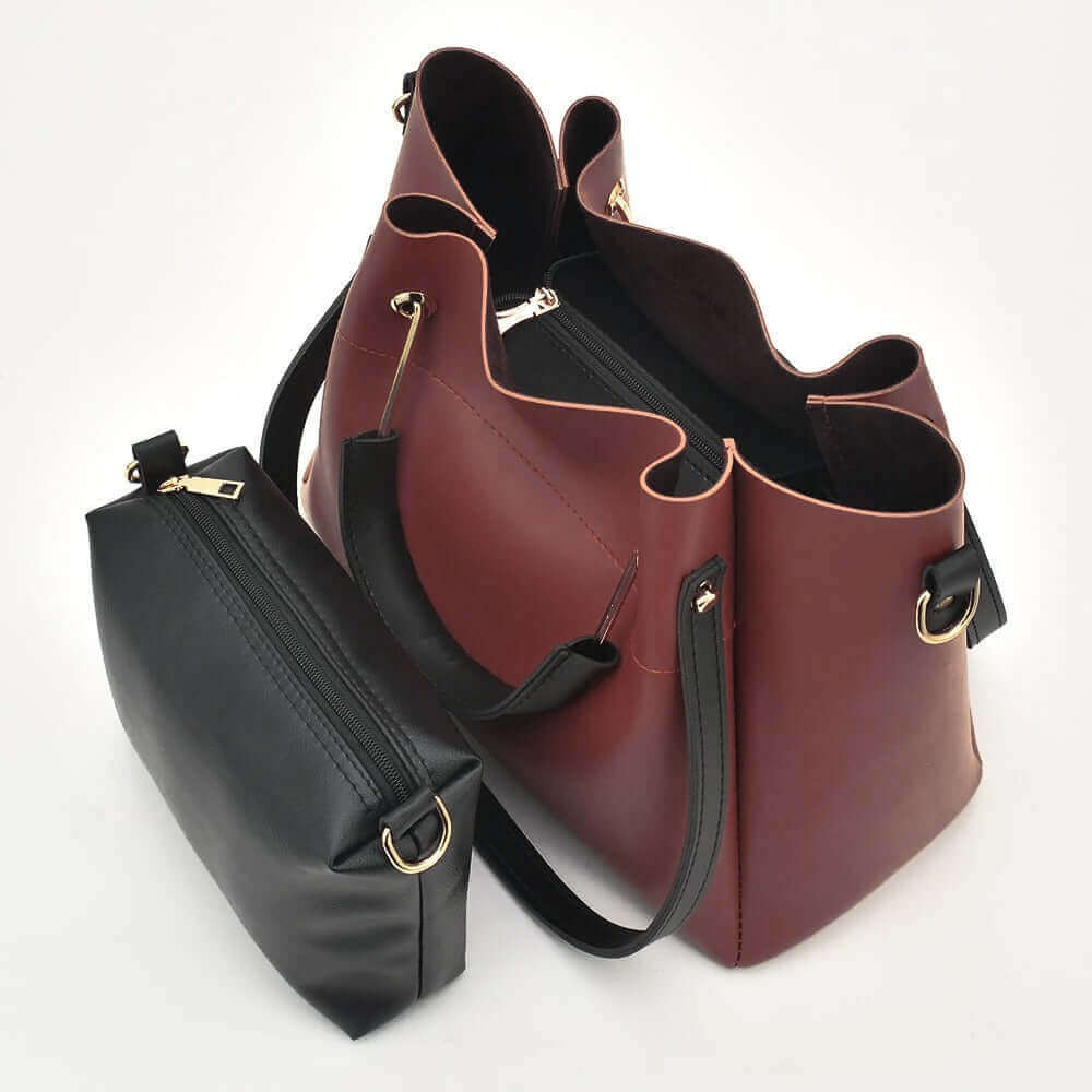 GEORGIA MAROON - LEFTOVER - Bag X