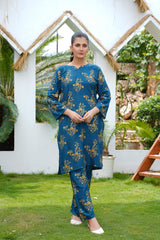 Zaib E Hoor Camellia 2Pcs Stitched Suit