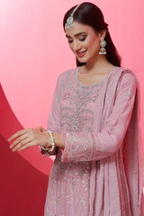 Dressline Stitched 3 Piece Emb Luxury Chiffon Maxi Collection