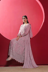 Dressline Stitched 3 Piece Emb Luxury Chiffon Maxi Collection
