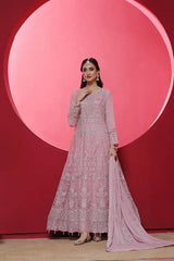 Dressline Stitched 3 Piece Emb Luxury Chiffon Maxi Collection