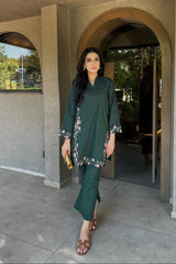 Zaman By MNM Stitched 2 Piece Winter Collection'2024-Garland