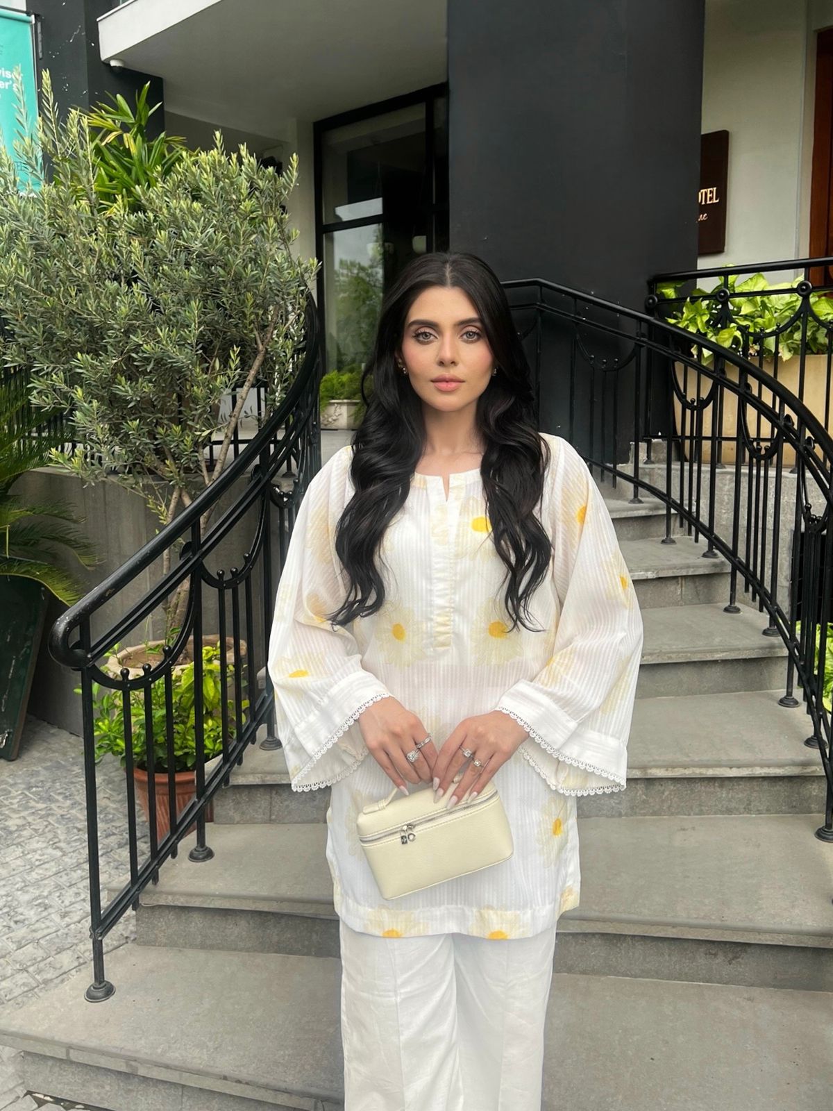 Zaman By MNM Stitched 2 Piece Print Edits Collection'2024-Daisy Delight
