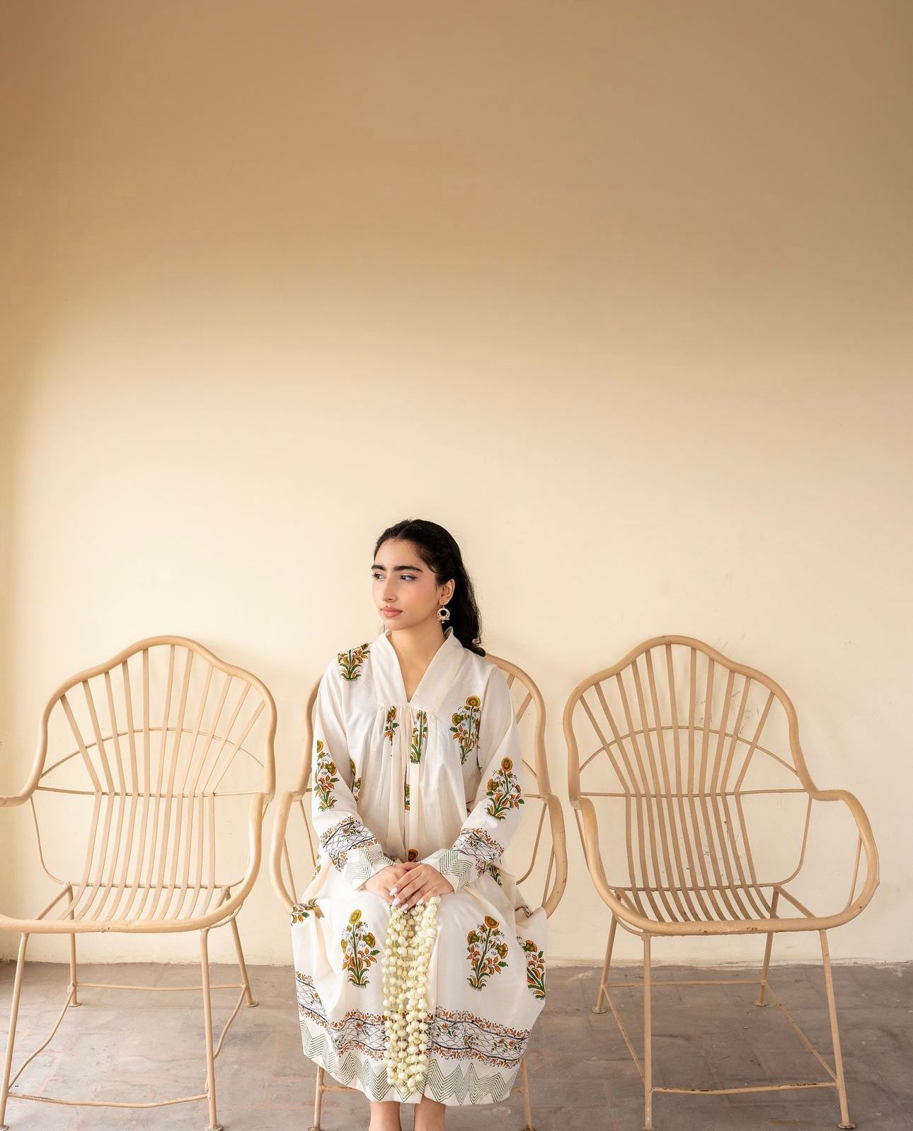Zaib E Hoor Gul-Dan 3 Piece Frock