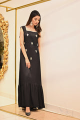 Sonrisa Elegante Black Dress
