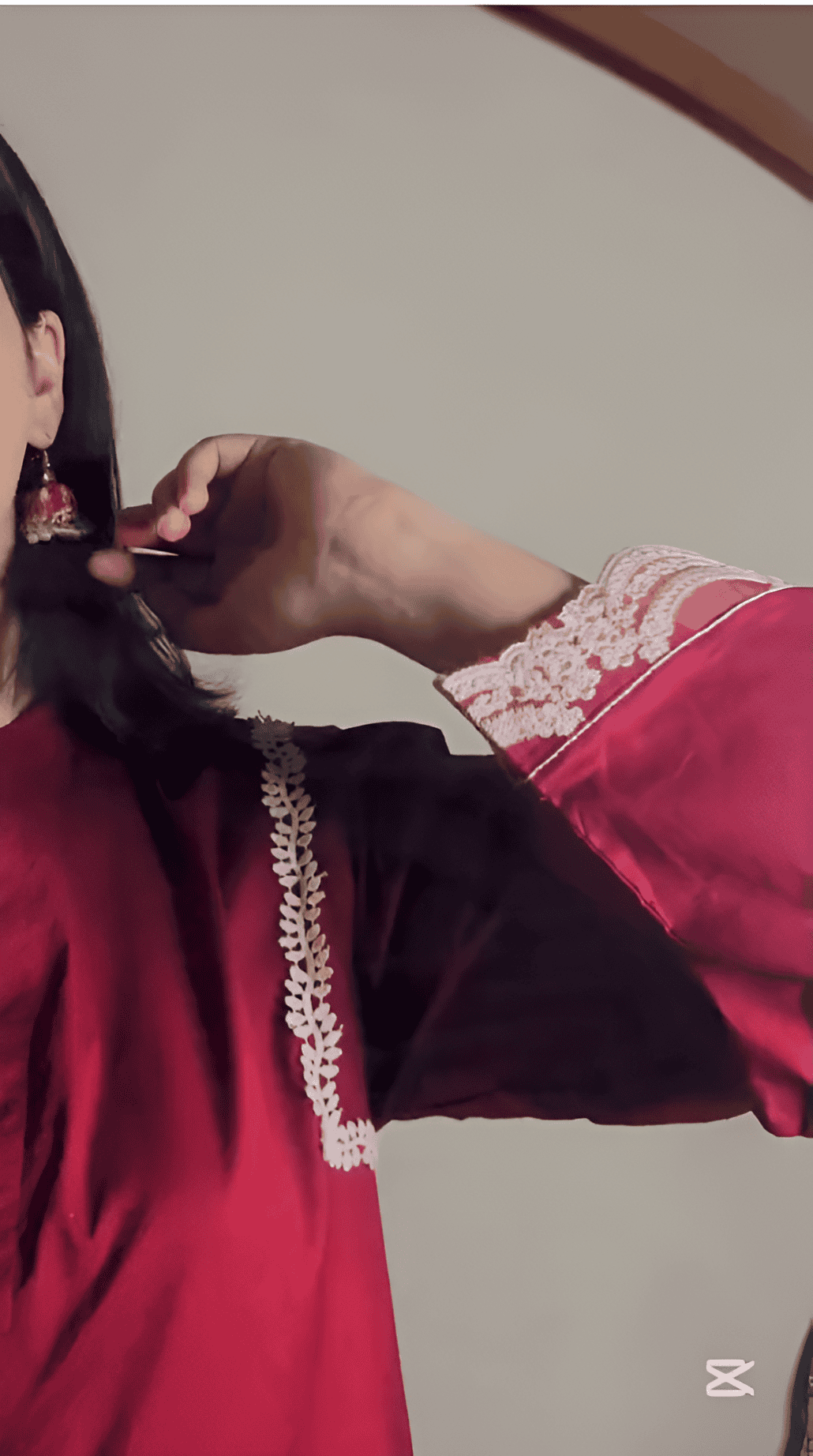 Urban Cut 2 Piece Cotton Embroidered Suit
