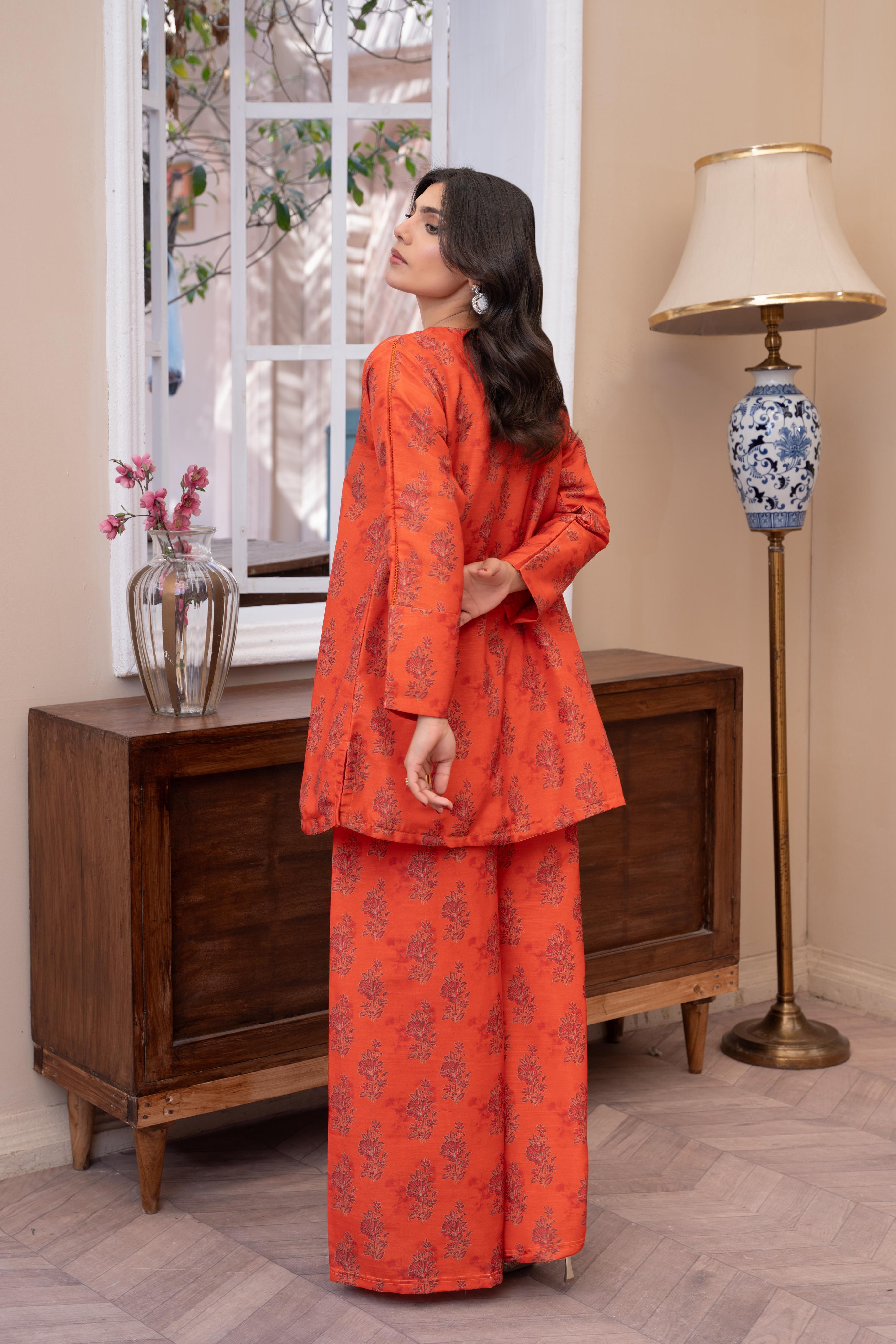 BK Clothings Stitched 2 Piece Eid Collection-Zarqa Luxe