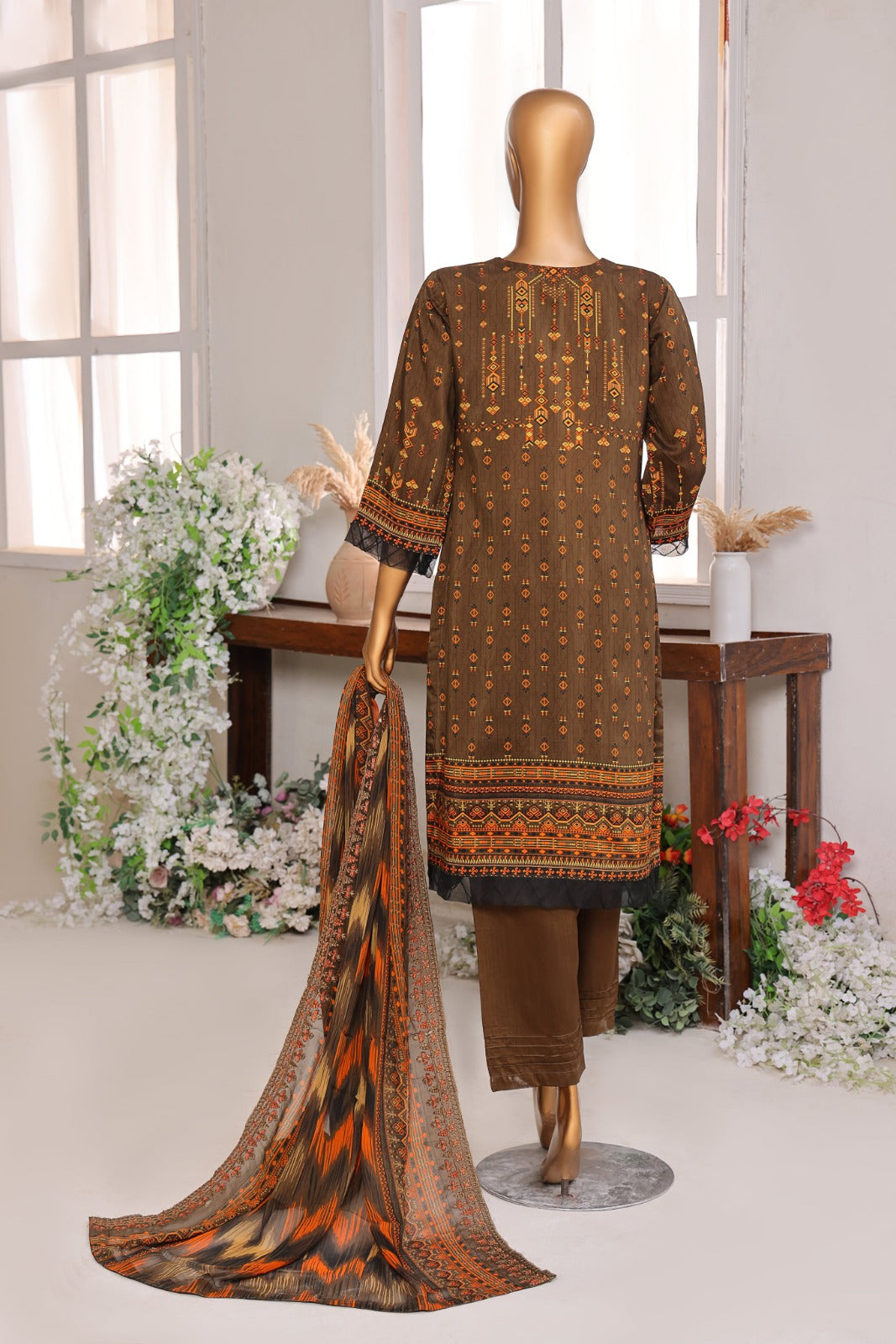Pareesa By Dr Haris Unstitched 3 Piece Viscose Collection-Par-004