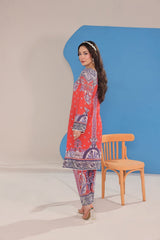 Working Women By Dr Haris Unstitched 2 Piece Vol-03 Collection-Wwd-026