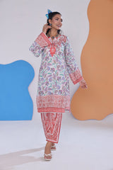 Working Women By Dr Haris Unstitched 2 Piece Vol-03 Collection-Wwd-021