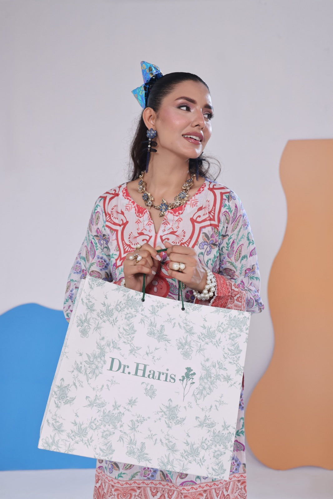 Working Women By Dr Haris Unstitched 2 Piece Vol-03 Collection-Wwd-021