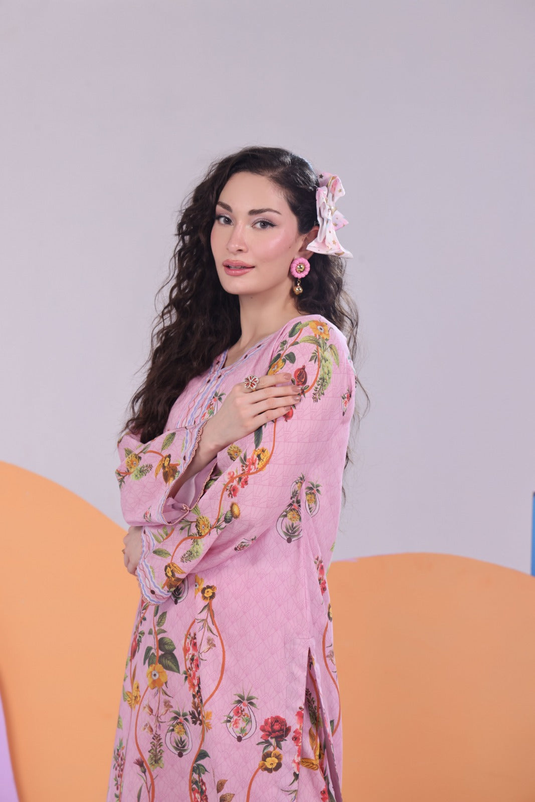 Working Women By Dr Haris Unstitched 2 Piece Vol-03 Collection-Wwd-020