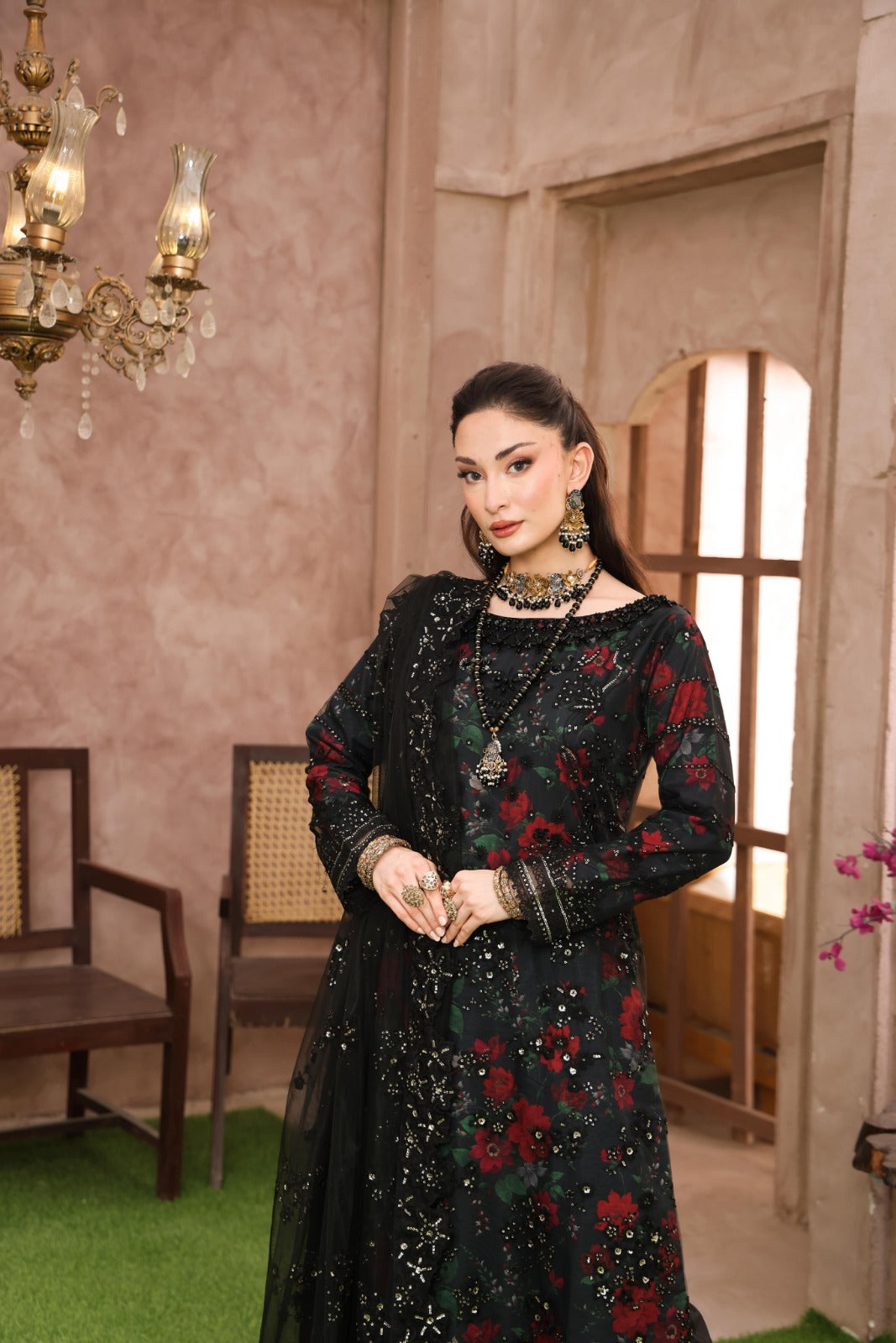 Chantelle By Dr Haris Semi Stitched Formals Collection-Cha-005
