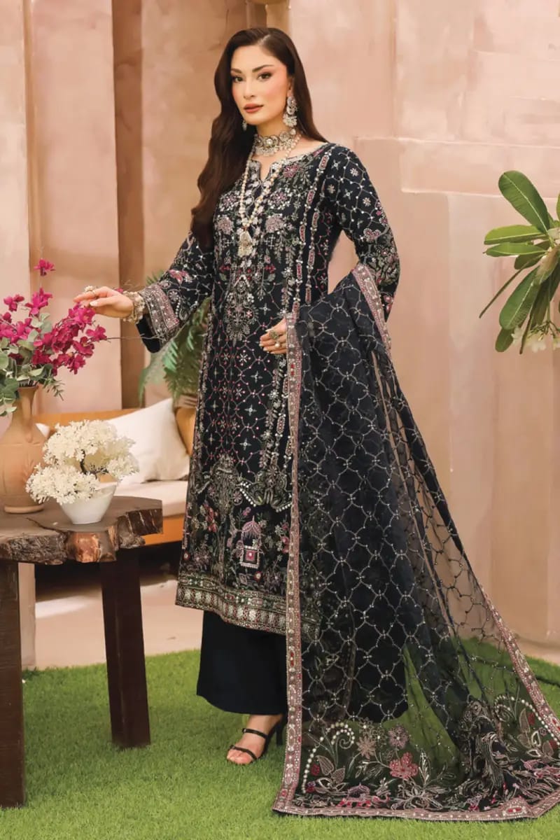 Chantelle By Dr Haris Semi Stitched Formals Collection-Cha-003