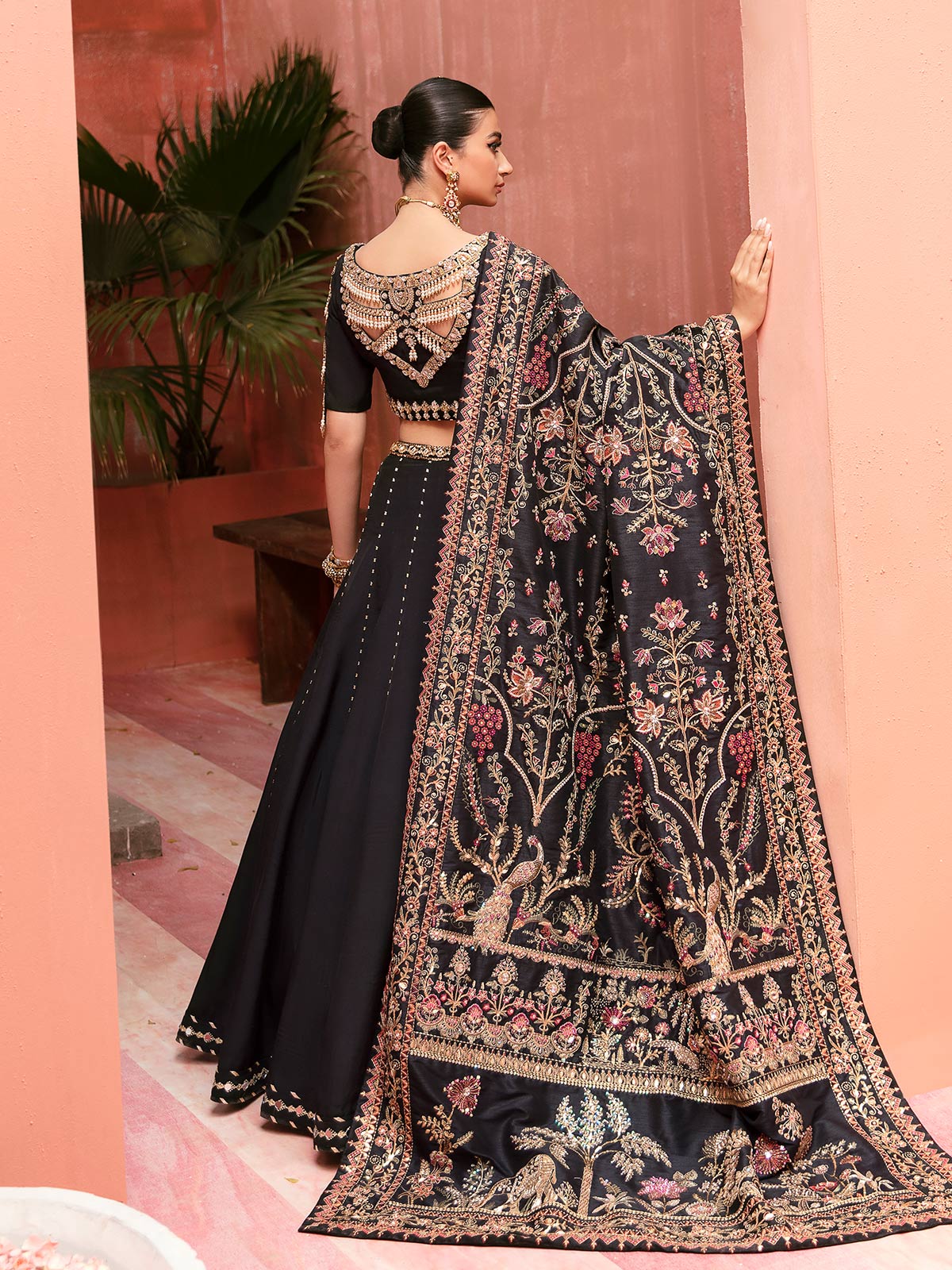 Zaryaab By Gulaal Unstitched 3 Piece Wedding Formals Collection'2022-Mayal GL-WS-22V1-32 (Lehnga and Choli)