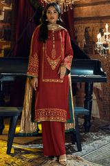 Nefertiti By Zaaviay Stitched Ya'Amar (Three Piece)