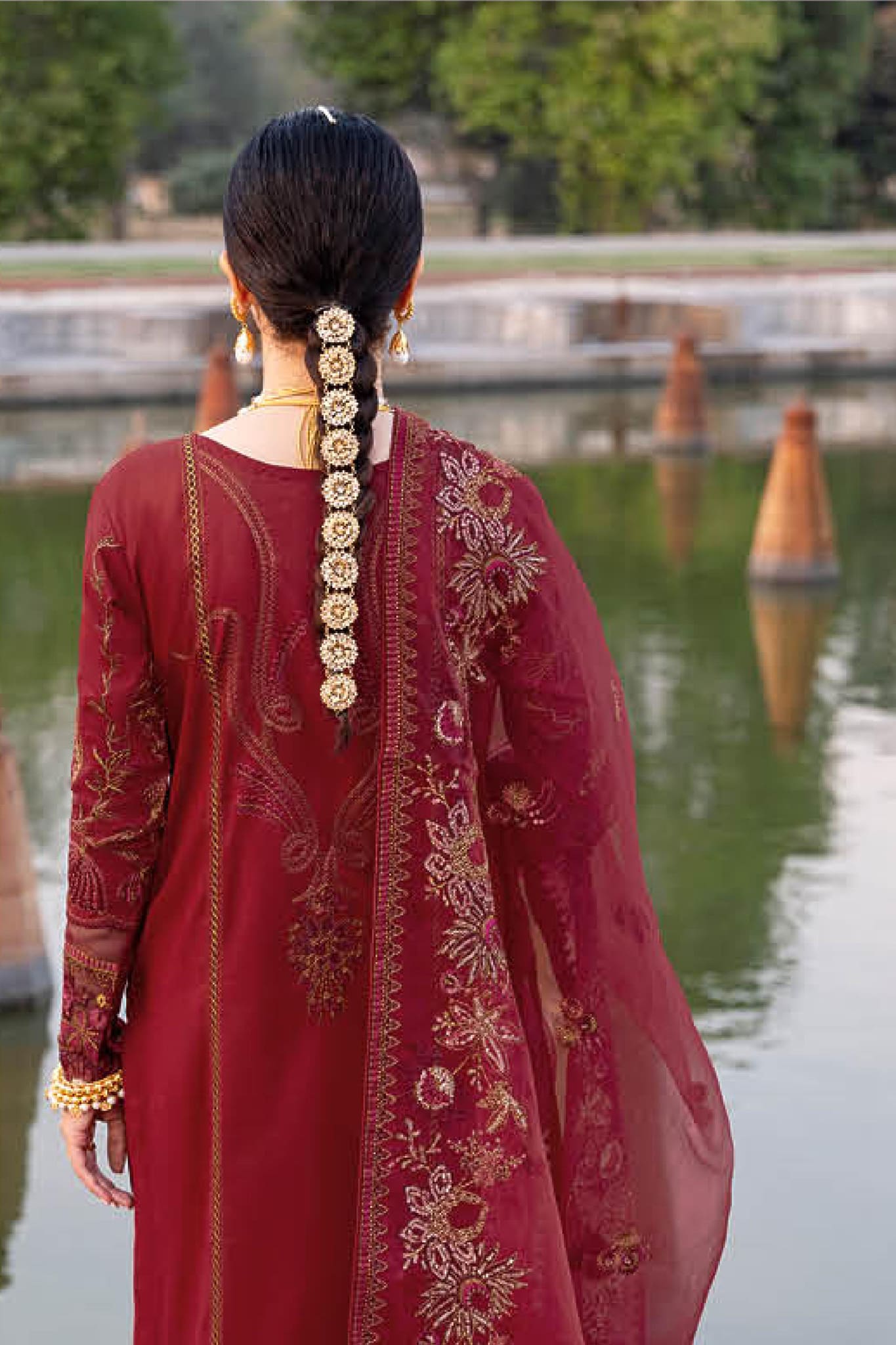 Andaaz by Ramsha Unstitched 3 Piece Luxury Lawn Vol-05 Collection'2023-Z-505