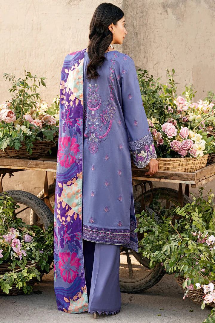 Andaaz by Ramsha Unstitched 3 Piece Luxury Lawn Vol-06 Collection'2023-Z-610