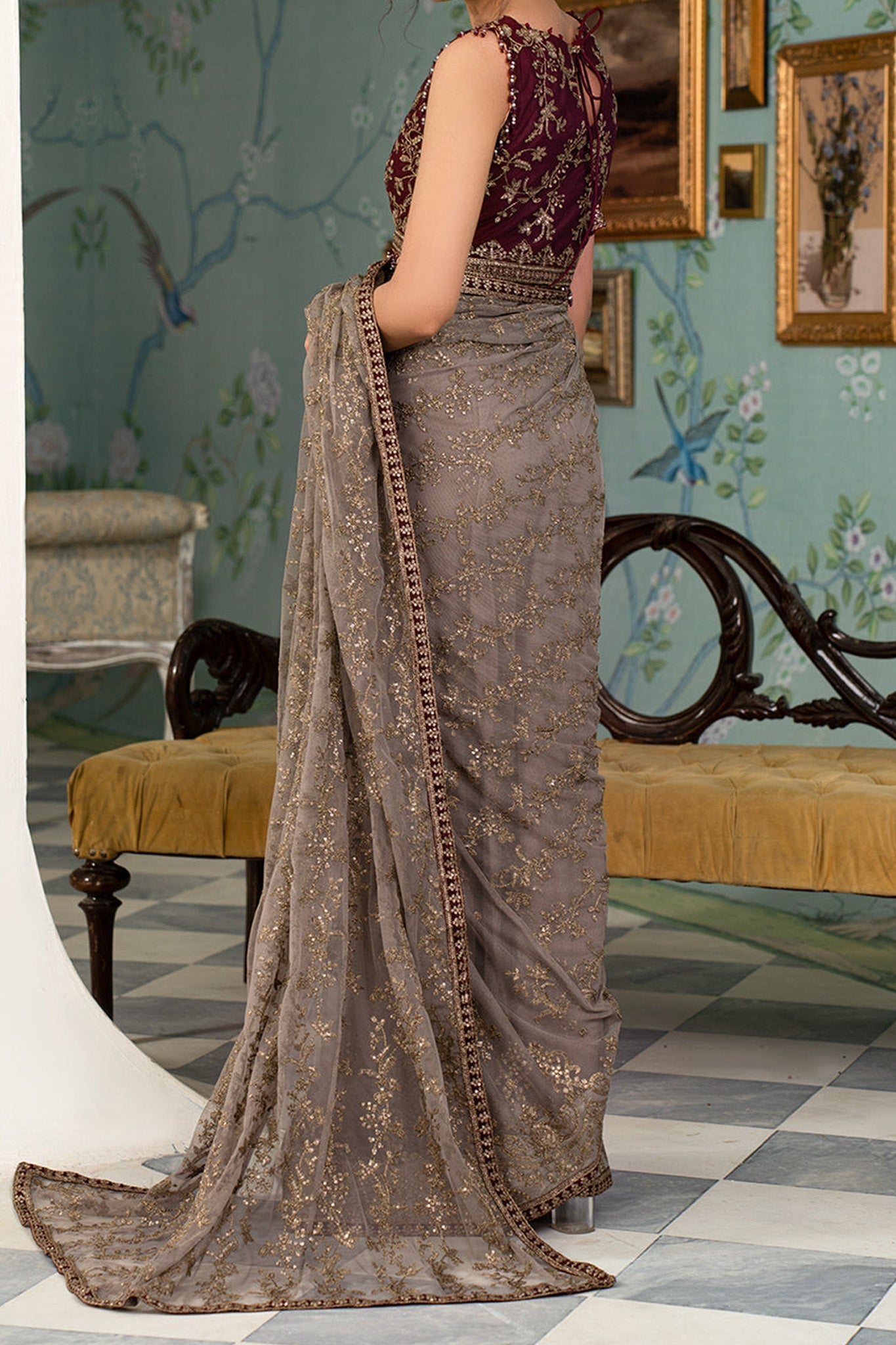 Afsanah by Zarif Unstitched 3 Piece Formals Edit Collection'2024-ZAF-01-Zohra