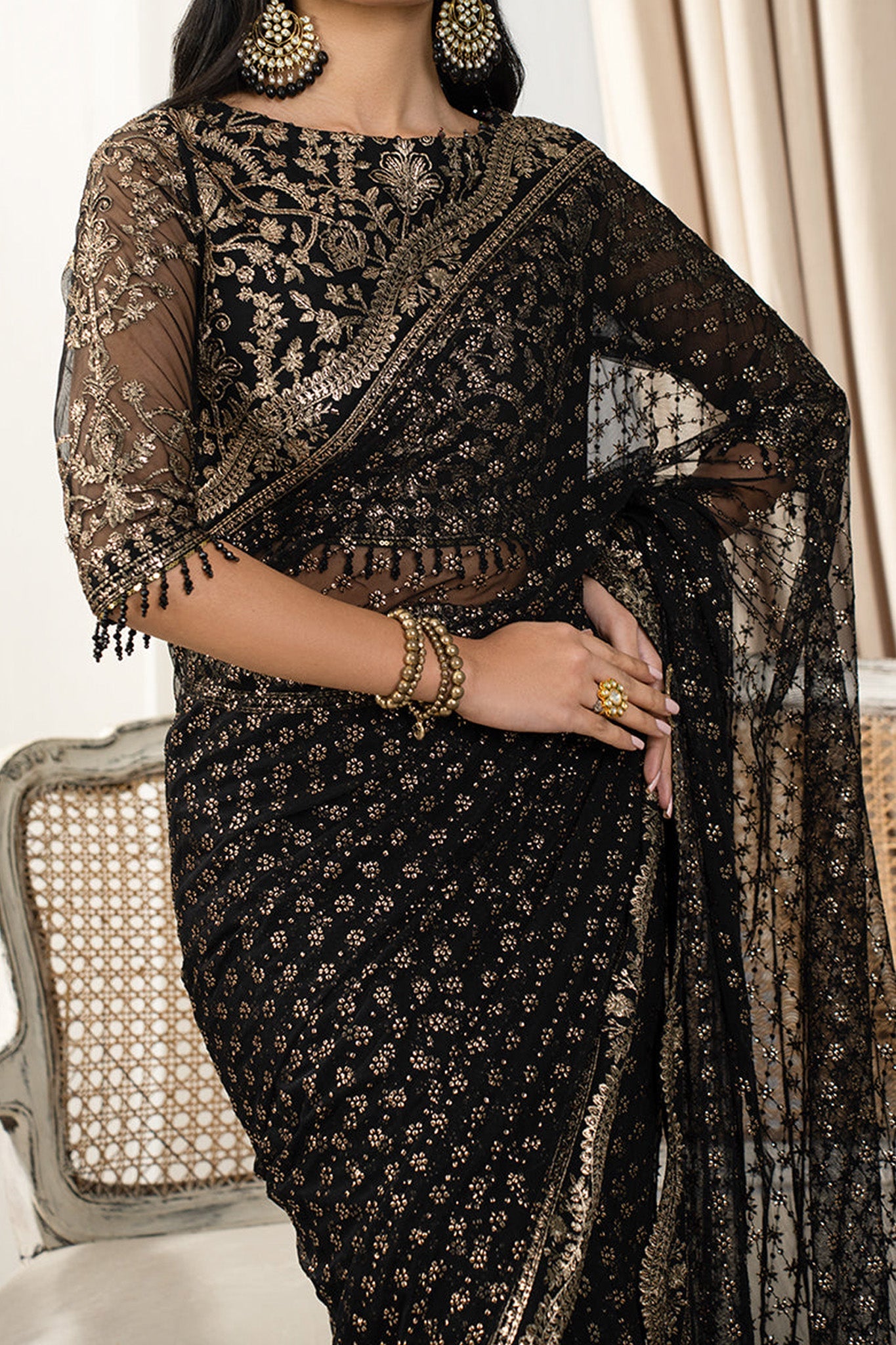 Afsanah by Zarif Unstitched 3 Piece Formals Edit Collection'2024-ZAF-02-Muskaan