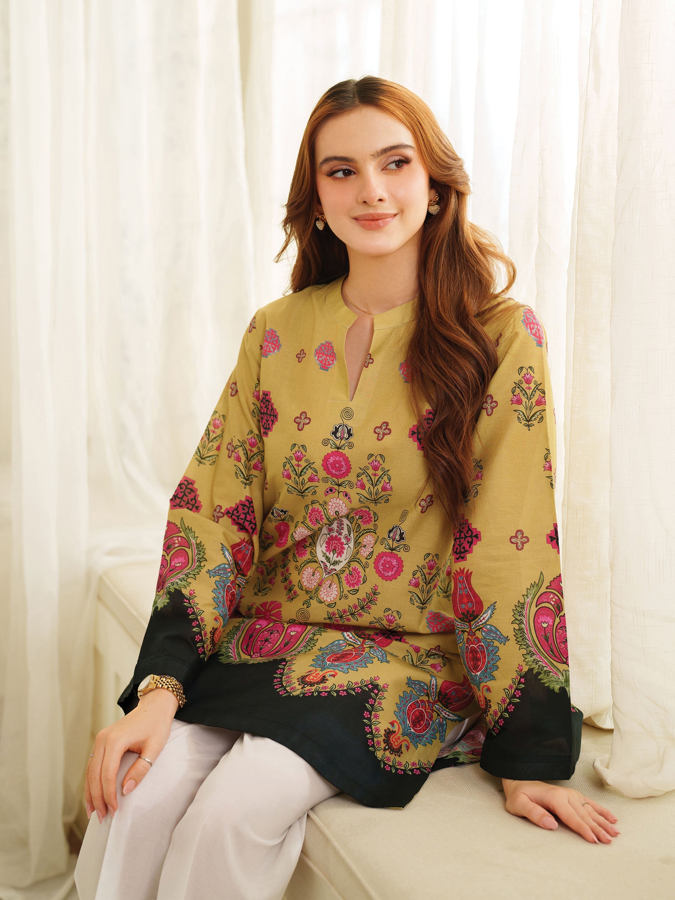 The Bloom Edit by Garnet Stitched 2 Piece Summer Collection'2025-Zerin