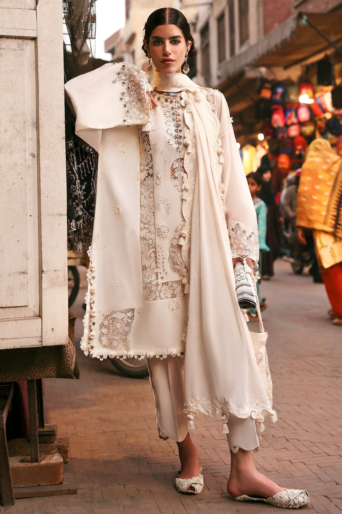 Nagina By Zaha Unstitched 3 Piece Festive Lawn Collection'2025-ZF-25-02-Gulbahar