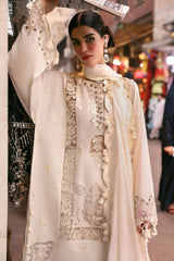 Nagina By Zaha Unstitched 3 Piece Festive Lawn Collection'2025-ZF-25-02-Gulbahar