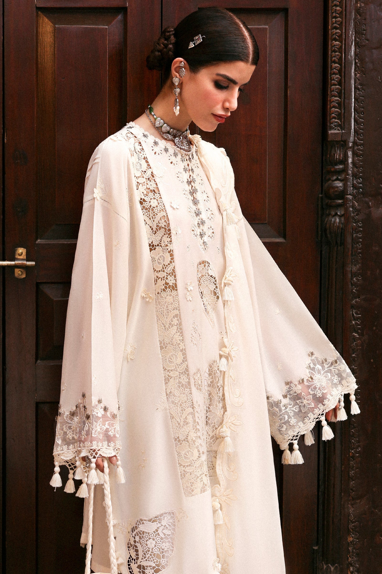 Nagina By Zaha Unstitched 3 Piece Festive Lawn Collection'2025-ZF-25-02-Gulbahar