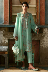 Nagina By Zaha Unstitched 3 Piece Festive Lawn Collection'2025-ZF-25-05-Seher