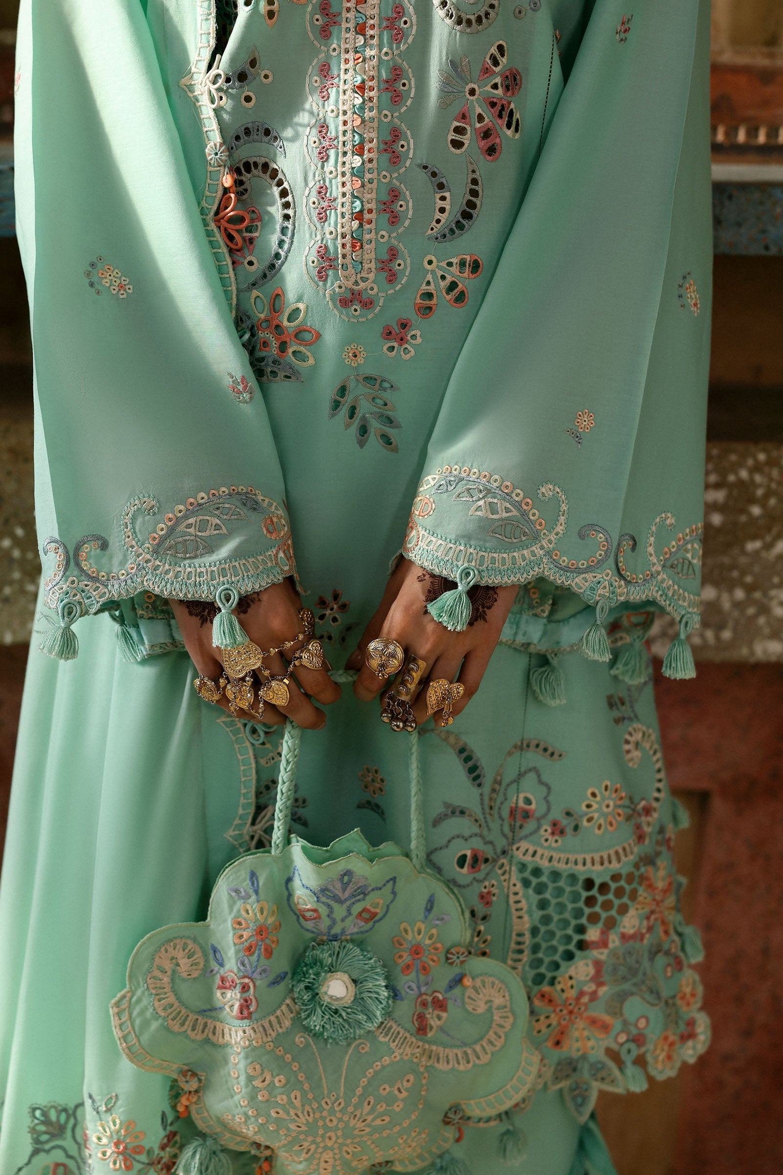 Nagina By Zaha Unstitched 3 Piece Festive Lawn Collection'2025-ZF-25-05-Seher