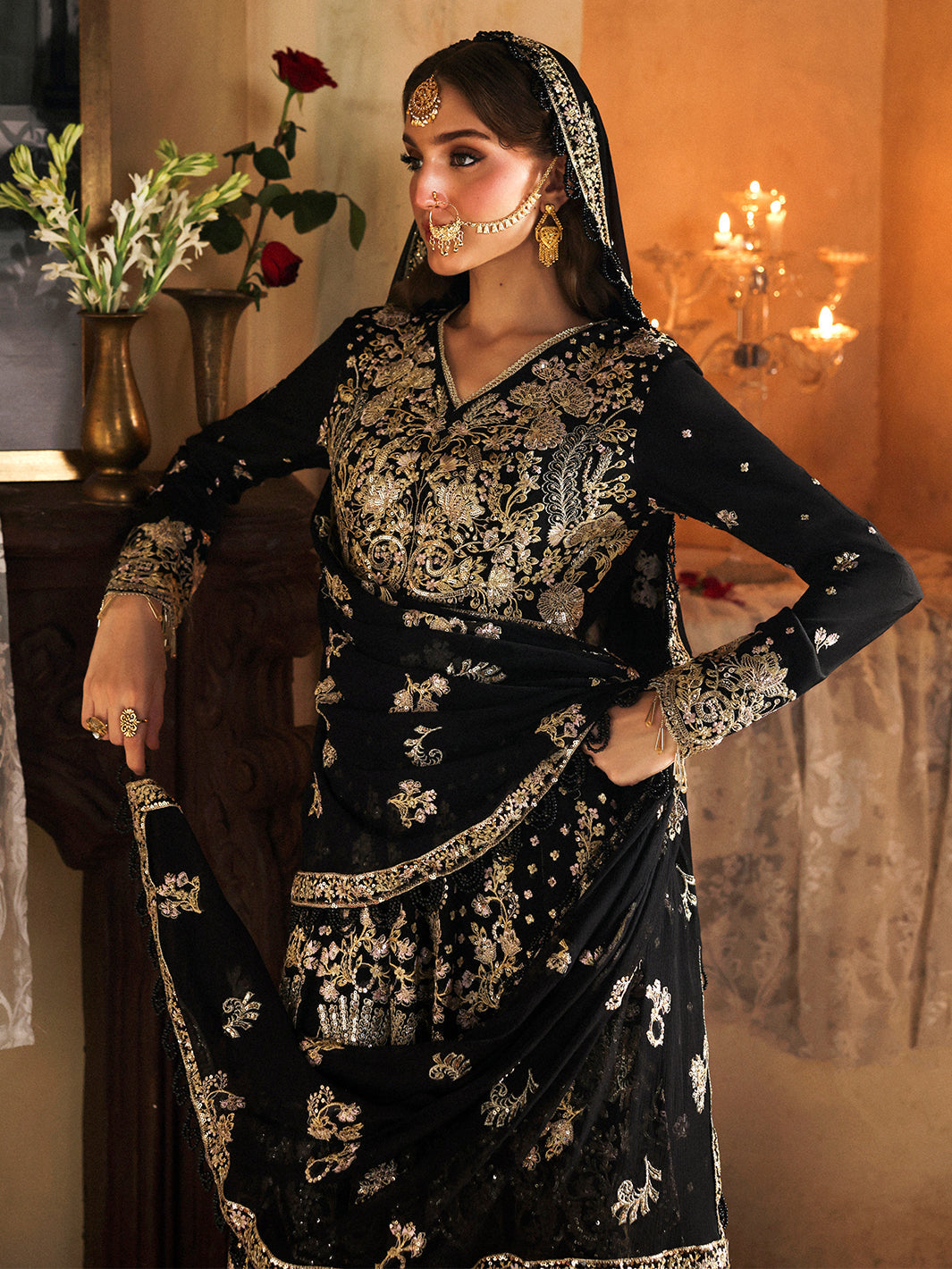 Pakeezah By Mahnur Unstitched 3 Piece Luxury Formals Collection'2025-PK-08-Zinia