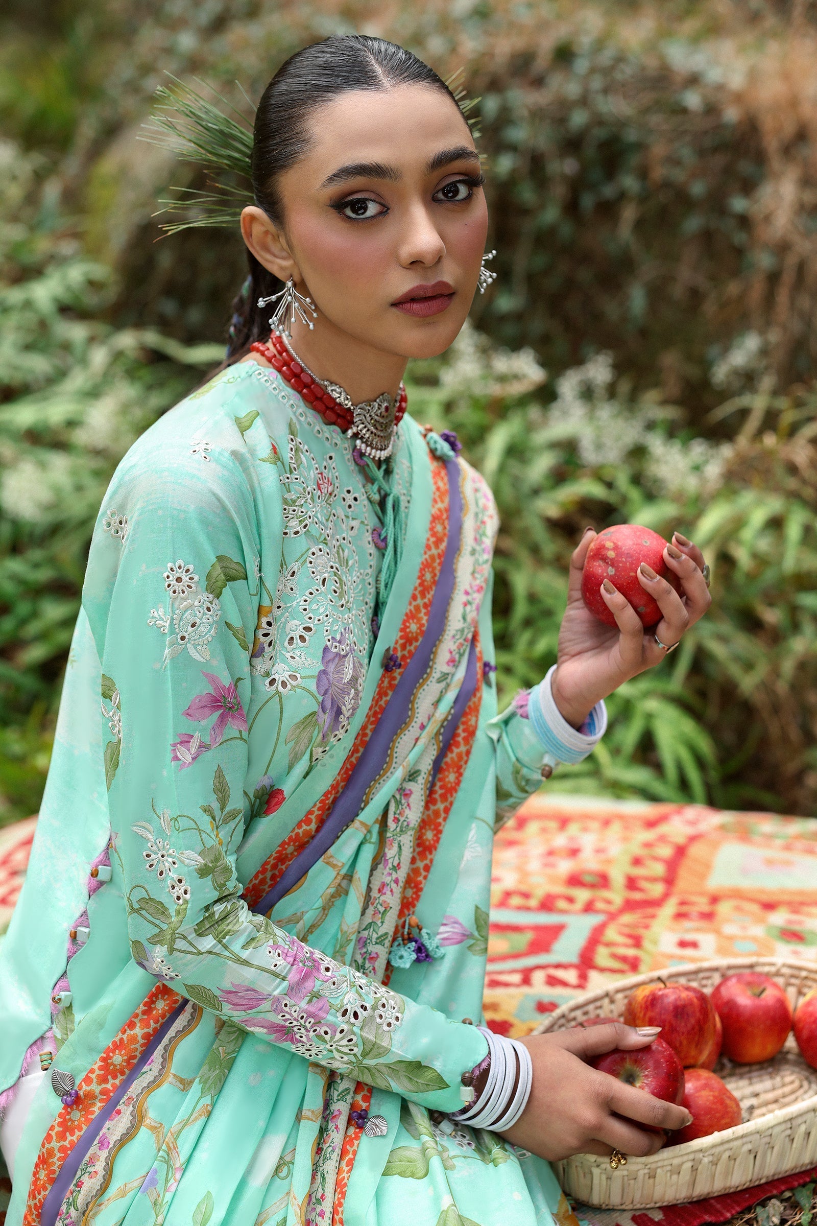 Neelum by Zaha Unstitched 3 Piece Lawn Collection'2025-ZL25-02 B-Elara