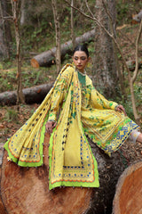 Neelum by Zaha Unstitched 3 Piece Lawn Collection'2025-ZL25-04 A-Dahlia
