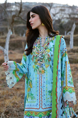 Neelum by Zaha Unstitched 3 Piece Lawn Collection'2025-ZL25-04 B-Dahlia