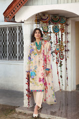Neelum by Zaha Unstitched 3 Piece Lawn Collection'2025-ZL25-07 B-Alya