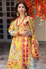 Neelum by Zaha Unstitched 3 Piece Lawn Collection'2025-ZL25-08 A-Zaraah