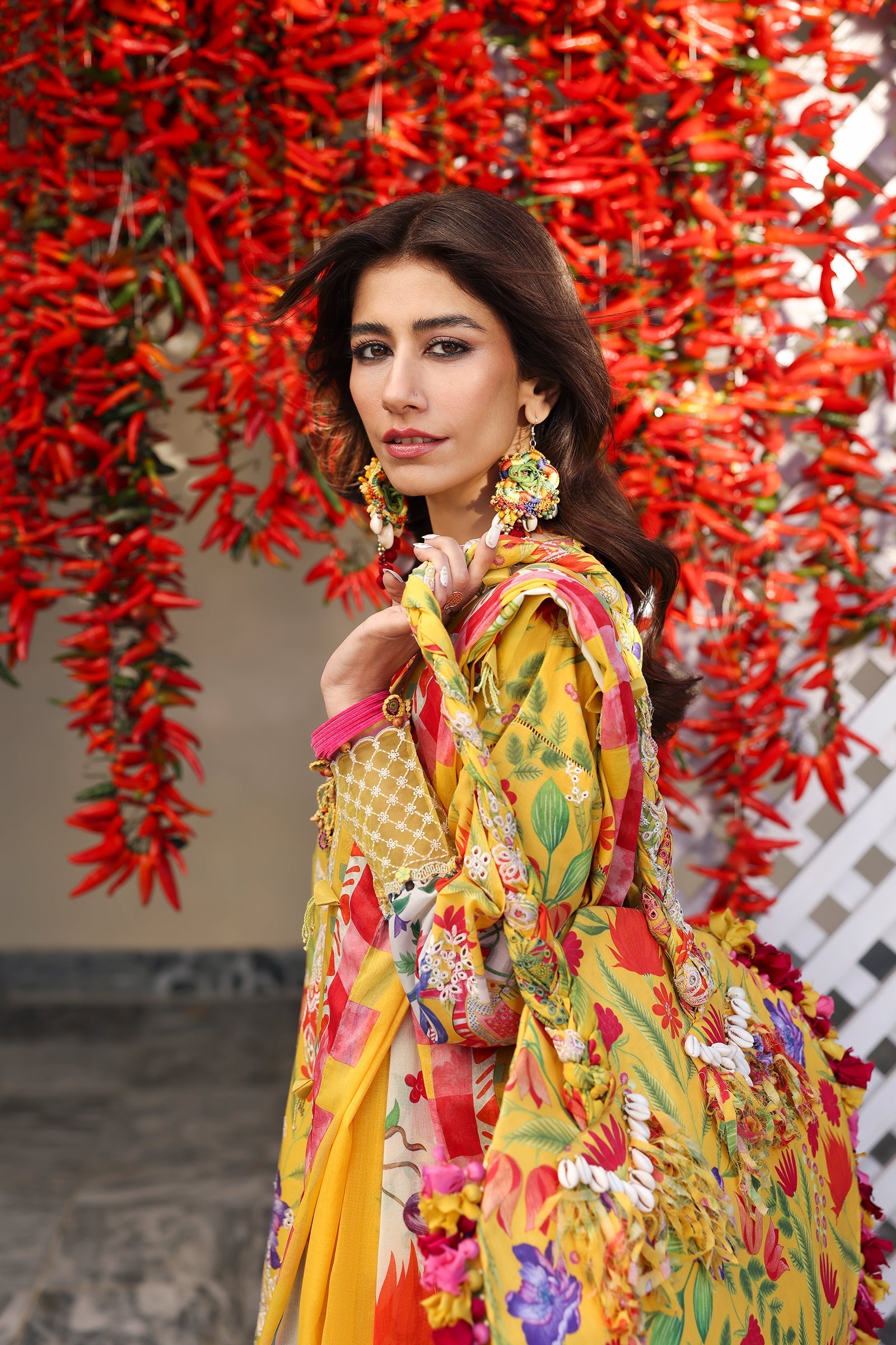 Neelum by Zaha Unstitched 3 Piece Lawn Collection'2025-ZL25-08 A-Zaraah