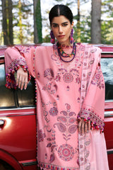Neelum by Zaha Unstitched 3 Piece Lawn Collection'2025-ZL25-09 B Zariah