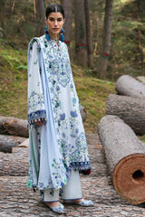 Neelum by Zaha Unstitched 3 Piece Lawn Collection'2025-ZL25-11 A-Kashur