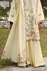 Neelum by Zaha Unstitched 3 Piece Lawn Collection'2025-ZL25-13 A-Zania