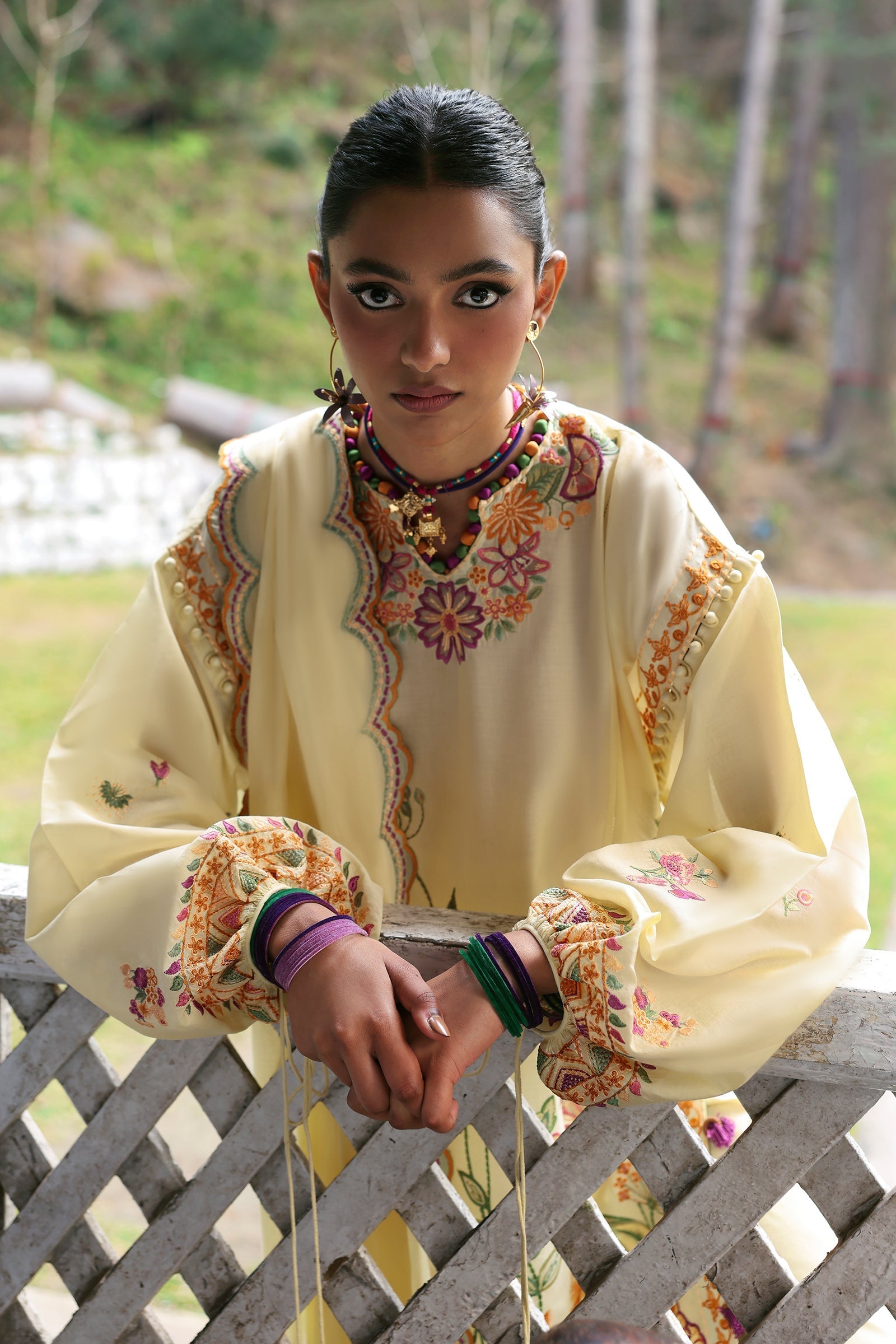 Neelum by Zaha Unstitched 3 Piece Lawn Collection'2025-ZL25-13 A-Zania