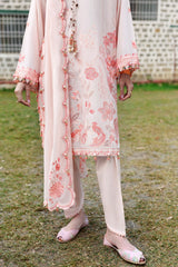 Neelum by Zaha Unstitched 3 Piece Lawn Collection'2025-ZL25-13 B-Zania