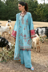 Neelum by Zaha Unstitched 3 Piece Lawn Collection'2025-ZL25-14 A-Rhea