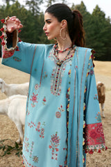 Neelum by Zaha Unstitched 3 Piece Lawn Collection'2025-ZL25-14 A-Rhea