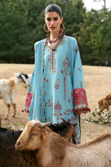 Neelum by Zaha Unstitched 3 Piece Lawn Collection'2025-ZL25-14 A-Rhea