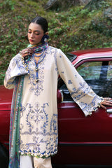 Neelum by Zaha Unstitched 3 Piece Lawn Collection'2025-ZL25-15 A-Maya