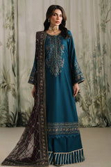 Raw Silk By Zarif Unstitched 3 Piece Luxury Formals Collection'2024-ZRF-RW-03-Reena