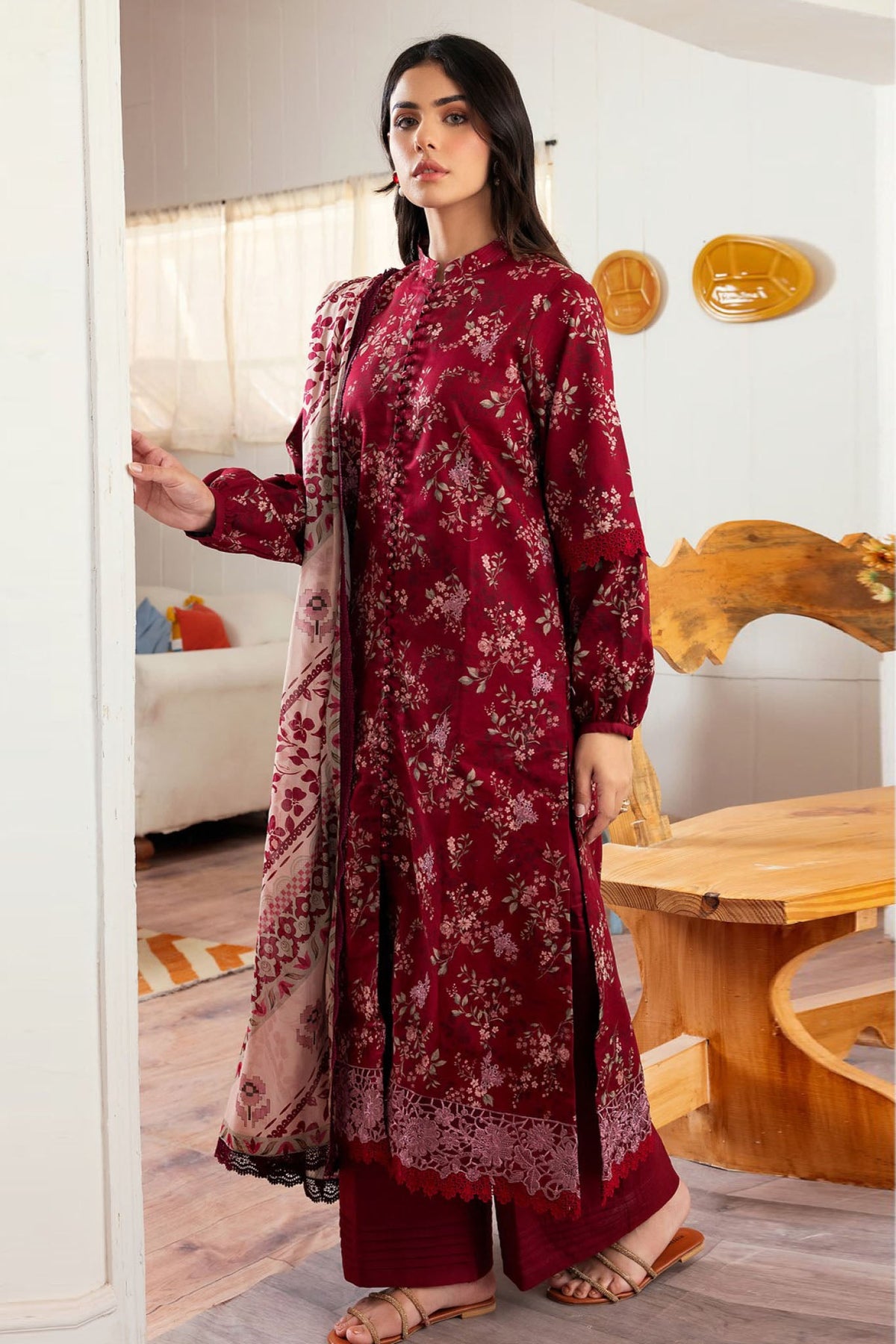 Zync By Florent Unstitched 3 Piece Daily Wear Vol-02 Collection'2025-ZY-01-A